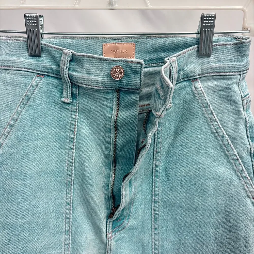 MOTHER | Jeans | Mother Baggy Jeans Wrapper Patch Springy Ankle | Poshmark